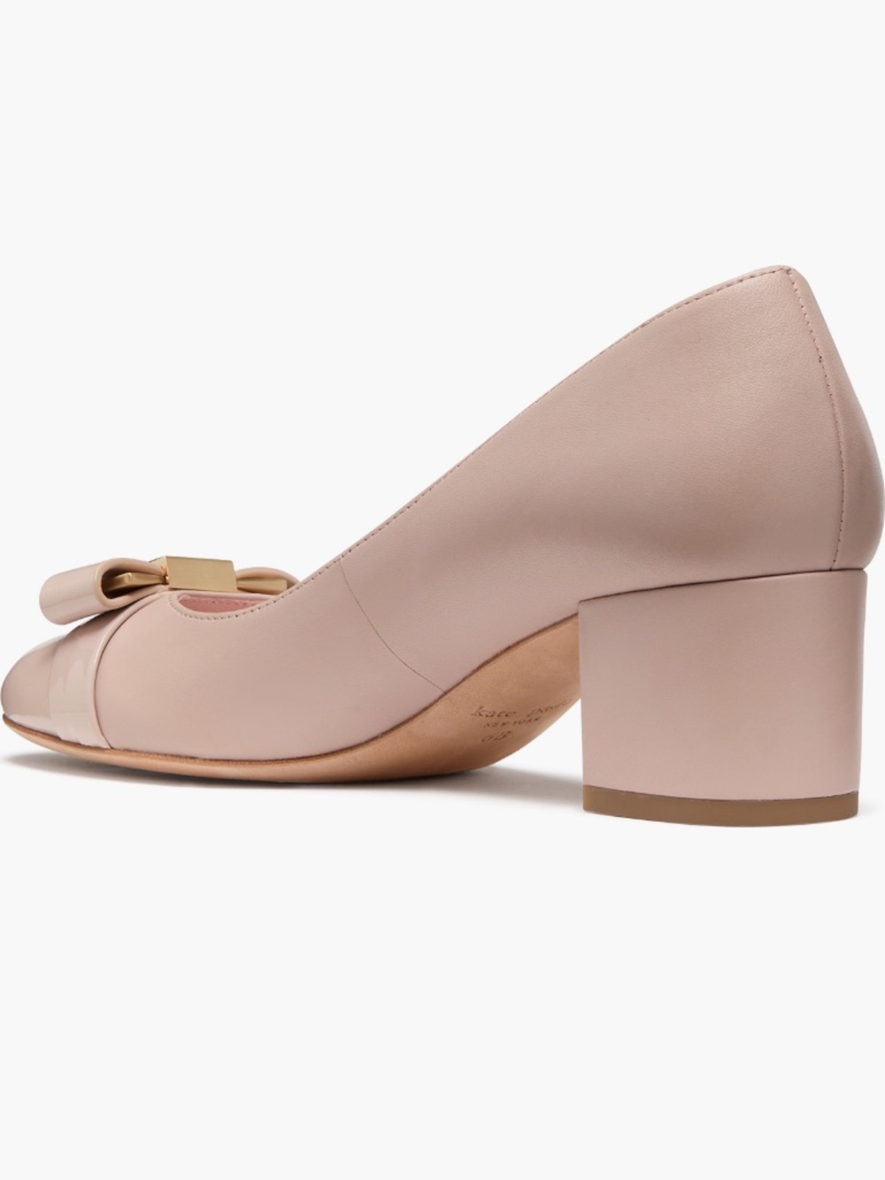 Kate Spade New York Bowdie Smooth Leather Ballet Pump - Picture 6 of 8
